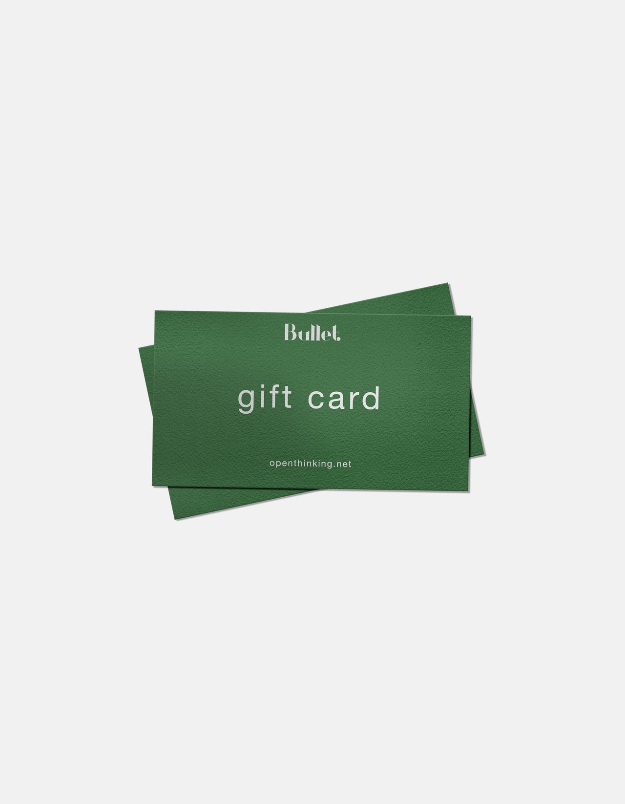 Bullet Vision - gift card